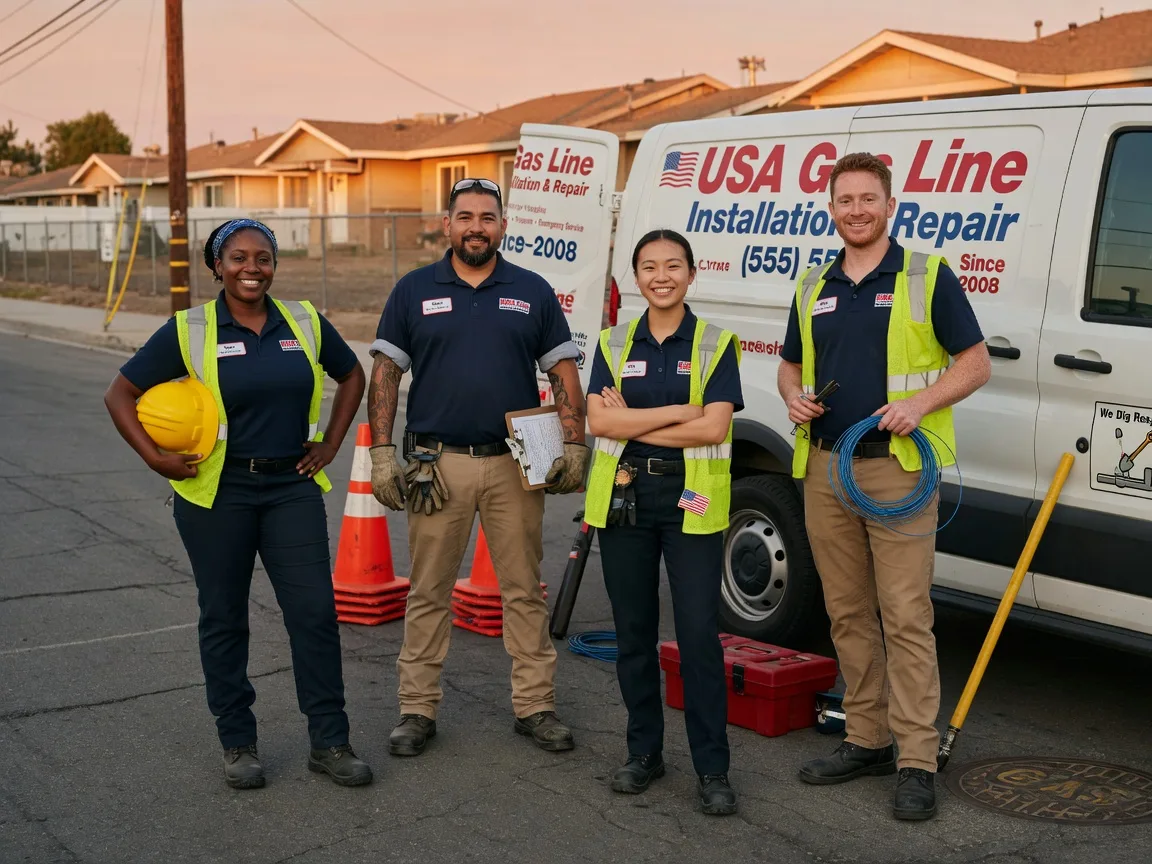 Gas Line Installation company in Boone Grove, IN